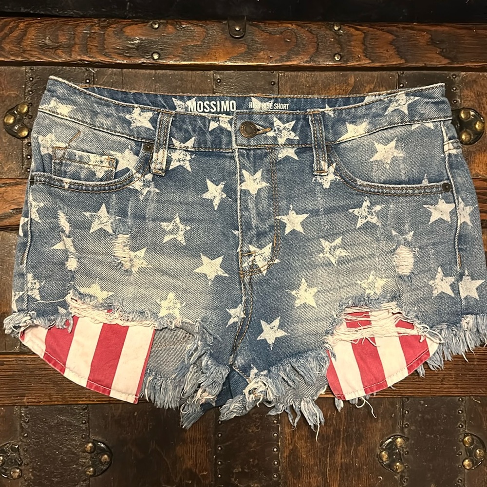 Stars and Stripes Jean shorts
